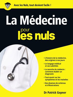 cover image of Médecine pour les Nuls (La)